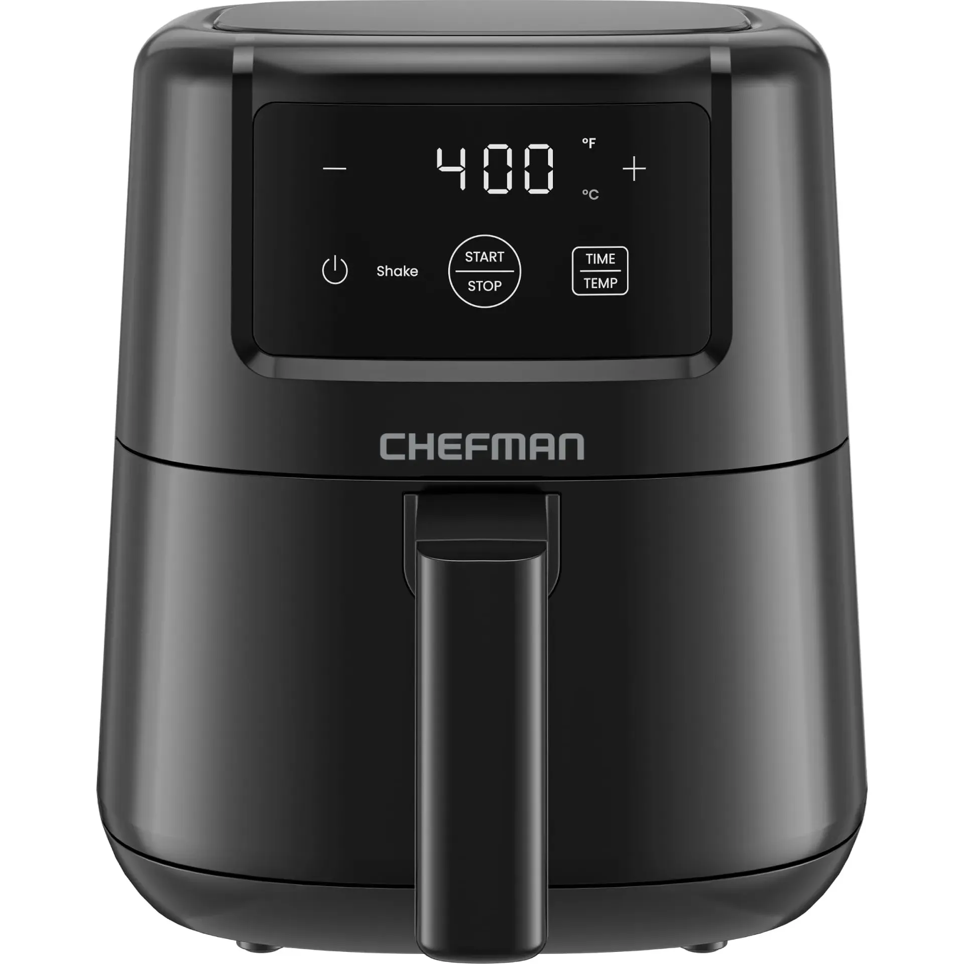 CHEFMAN 2 Qt Mini Digital Air Fryer on kitchen counter