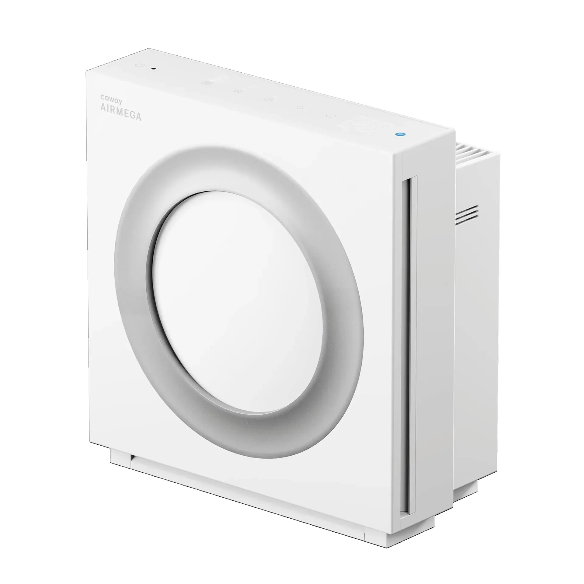 Coway Airmega Mighty2 air purifier with MegaScan laser sensor and PM1 detection display