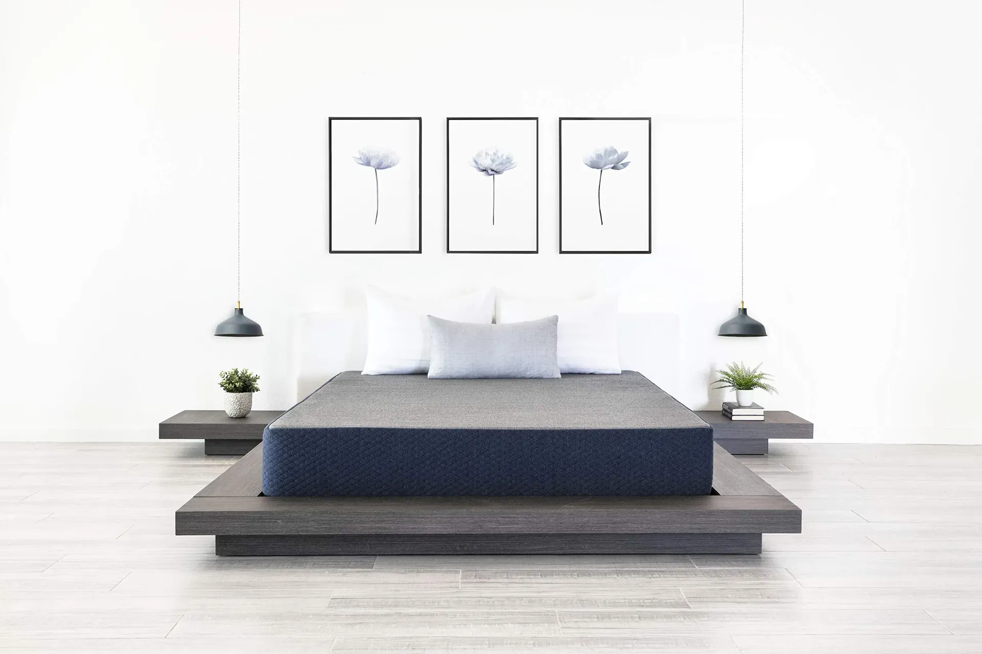 Dreamfoam CopperFlex Essential 8 inch gel memory foam mattress in bedroom setting