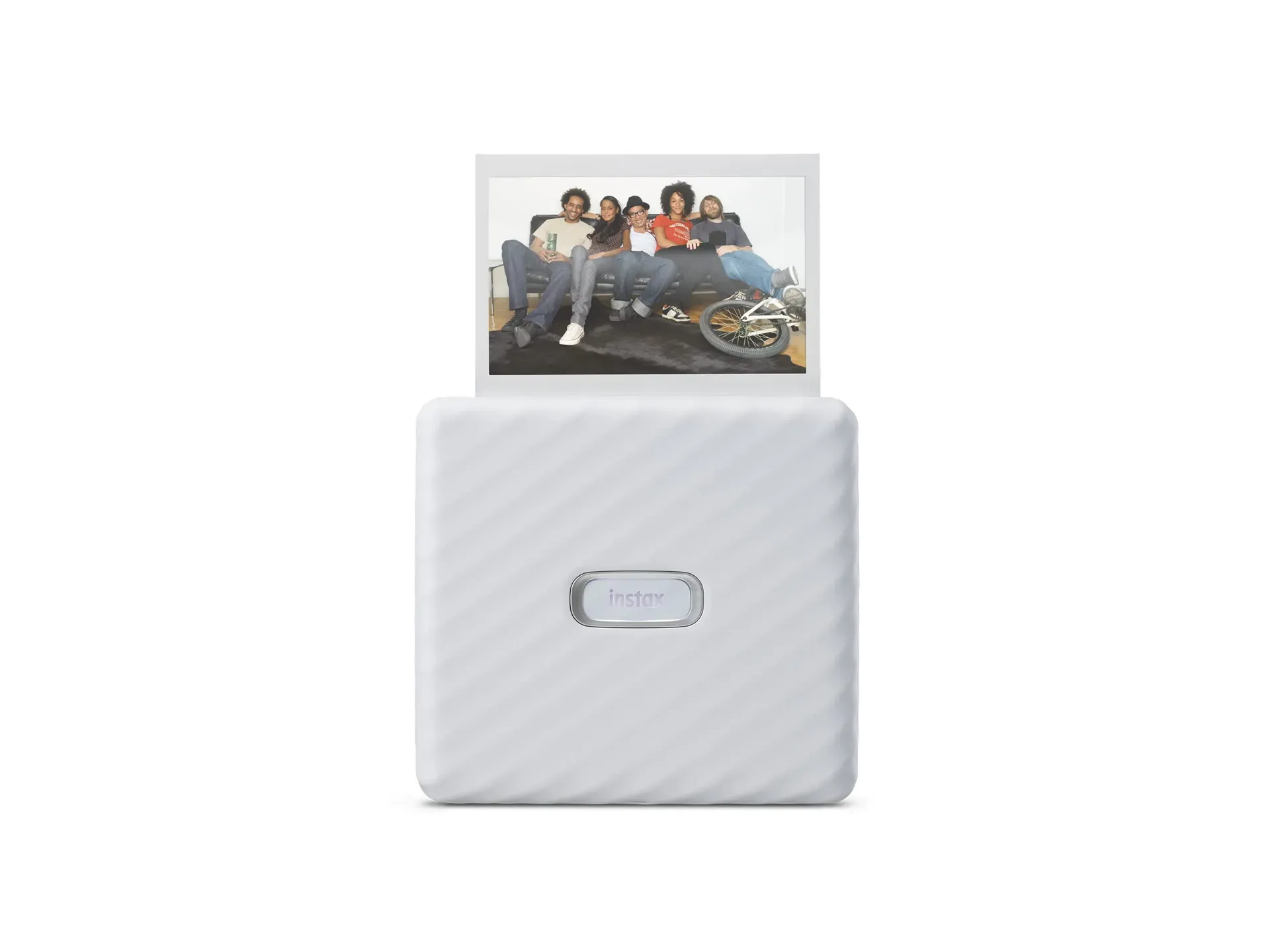 Fujifilm Instax Link Wide Printer on white background