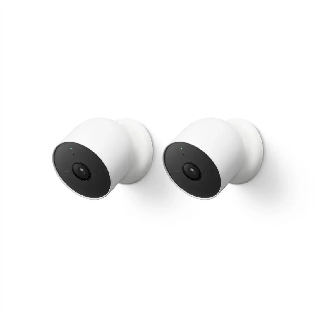 Google Nest Cam Outdoor or Indoor Battery 2nd Generation with magnetic mount