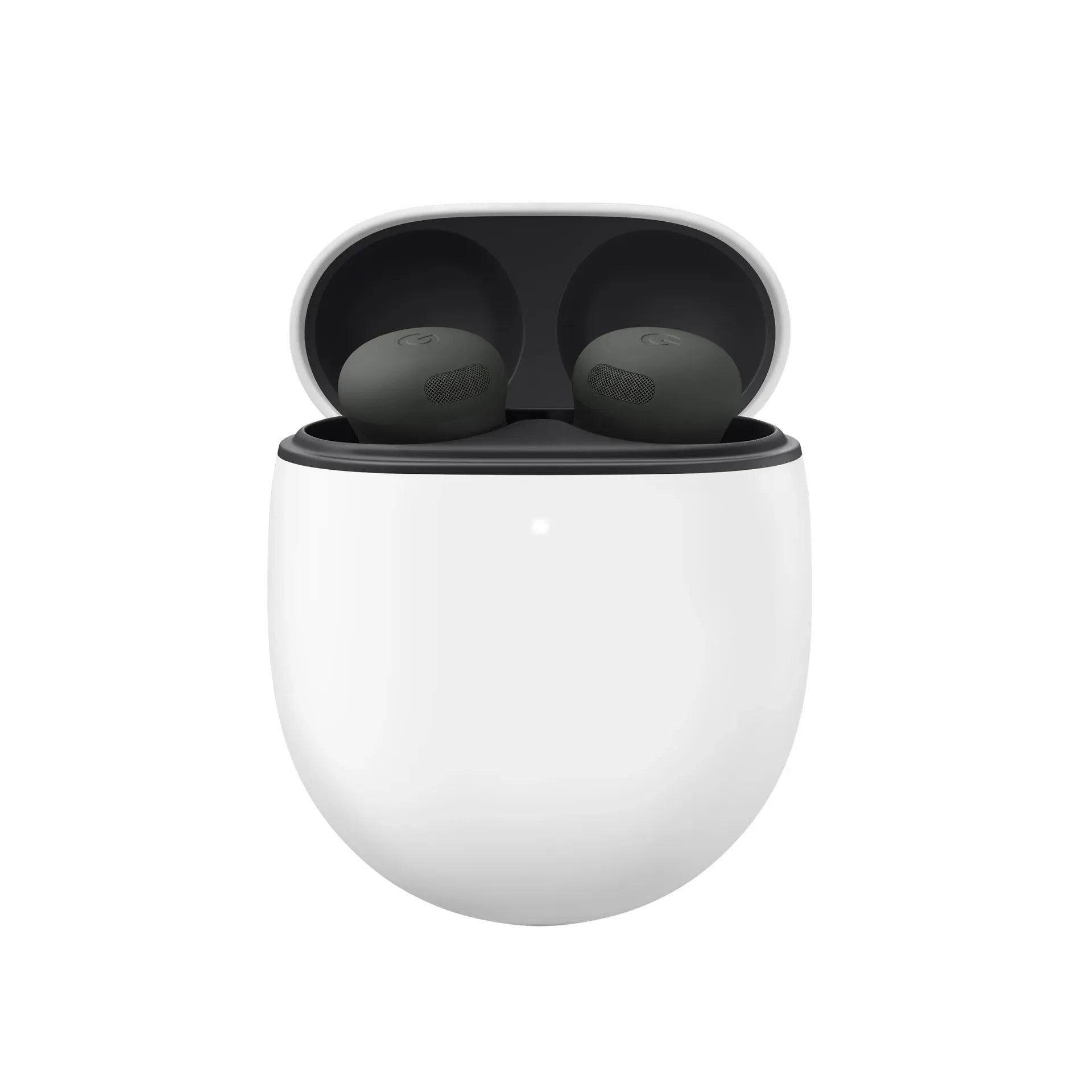 Google Pixel Buds Pro 2 wireless earbuds in charging case