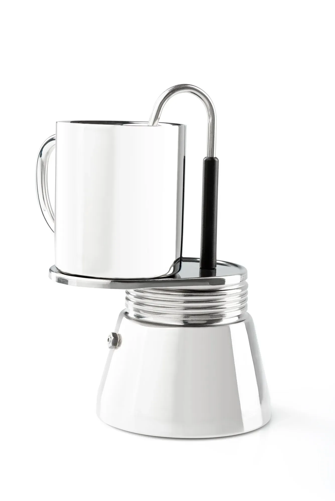 GSI Outdoors MiniEspresso Set with stainless steel body and double wall cup