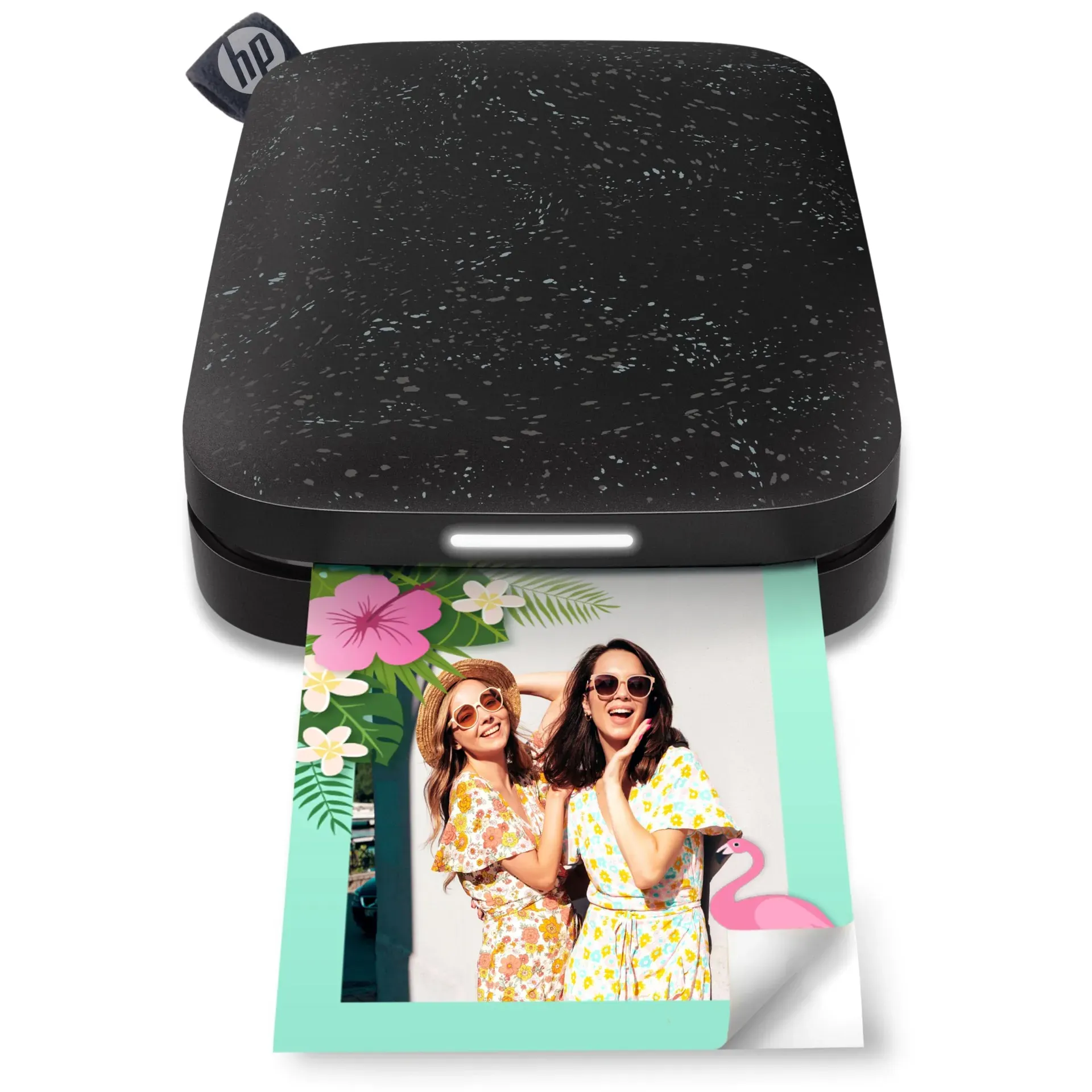 HP Sprocket Portable 2x3 inch instant photo printer in noir black