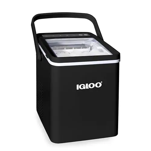 Igloo Premium Self-Cleaning Countertop Ice Maker IGLICEBSC26
