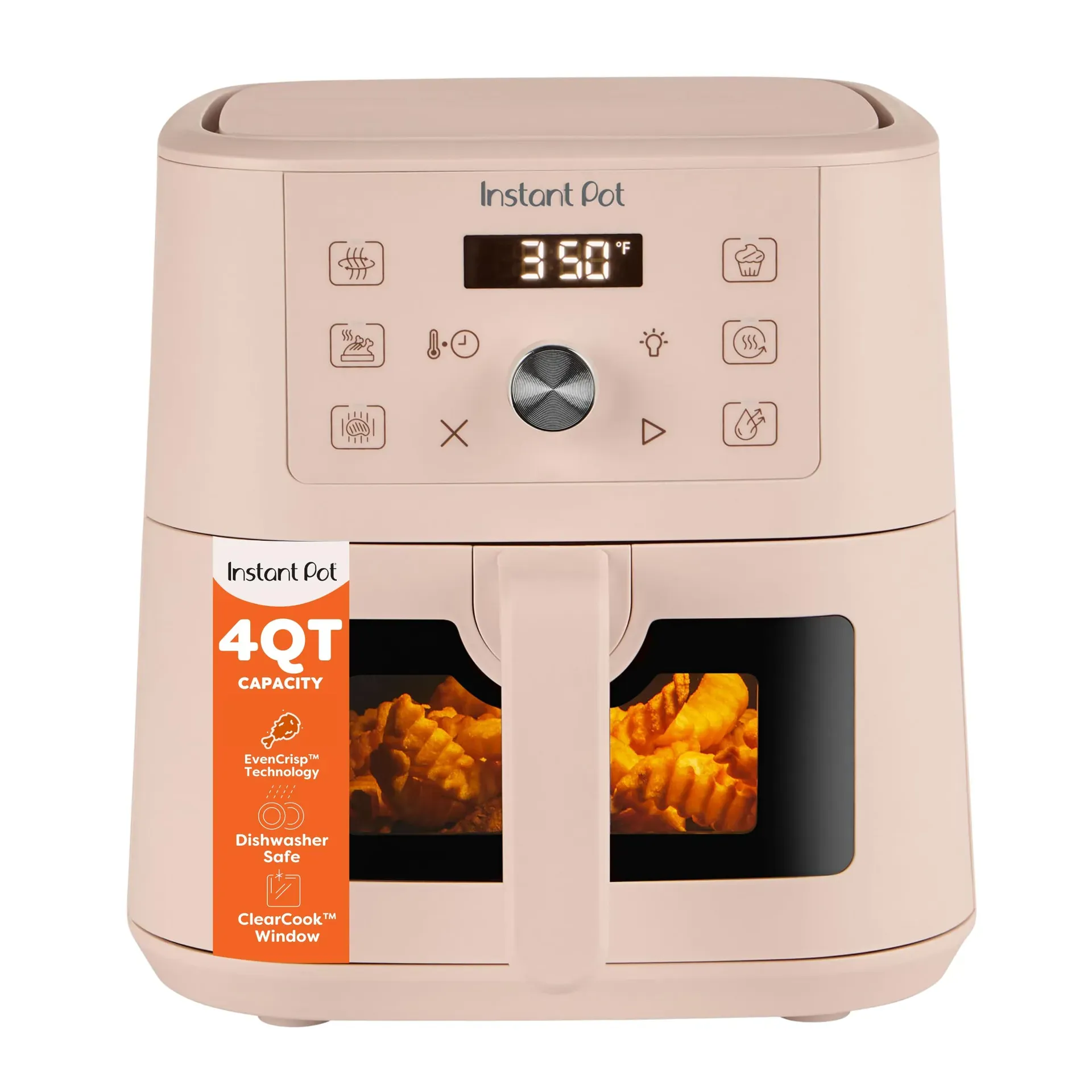 Instant Pot VORTEX 4-Quart 6-in-1 Mini Air Fryer with ClearCook window