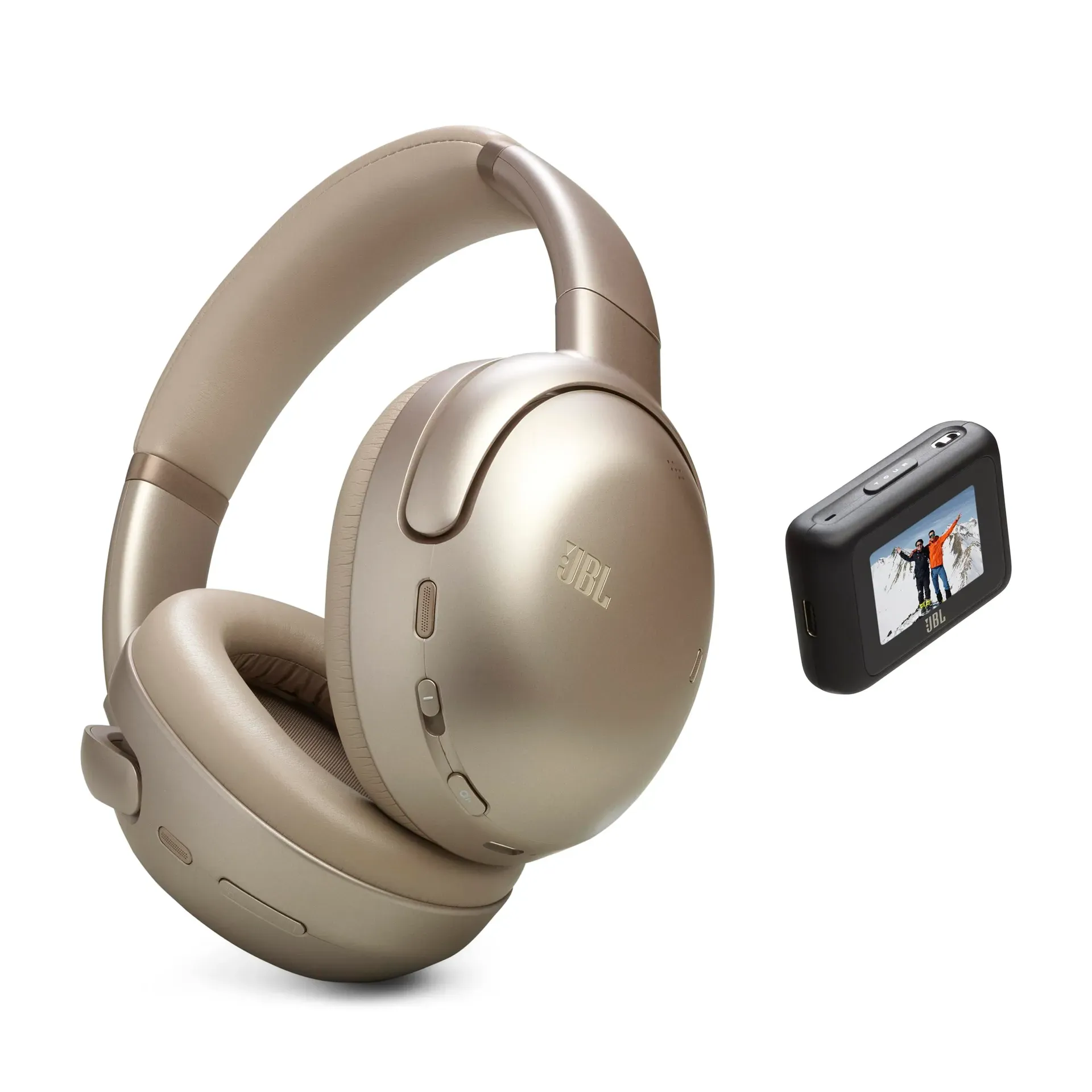 JBL Tour One M3 with Smart Tx transmitter and spatial audio