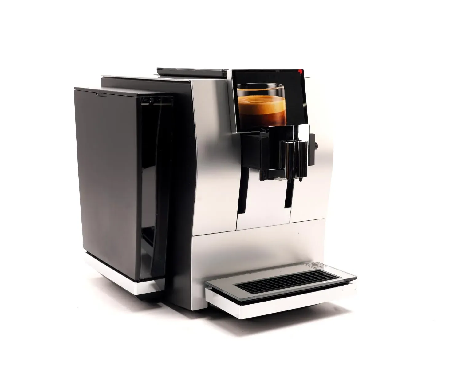 Jura Z8 Aluminum Automatic Espresso Machine with touchscreen display