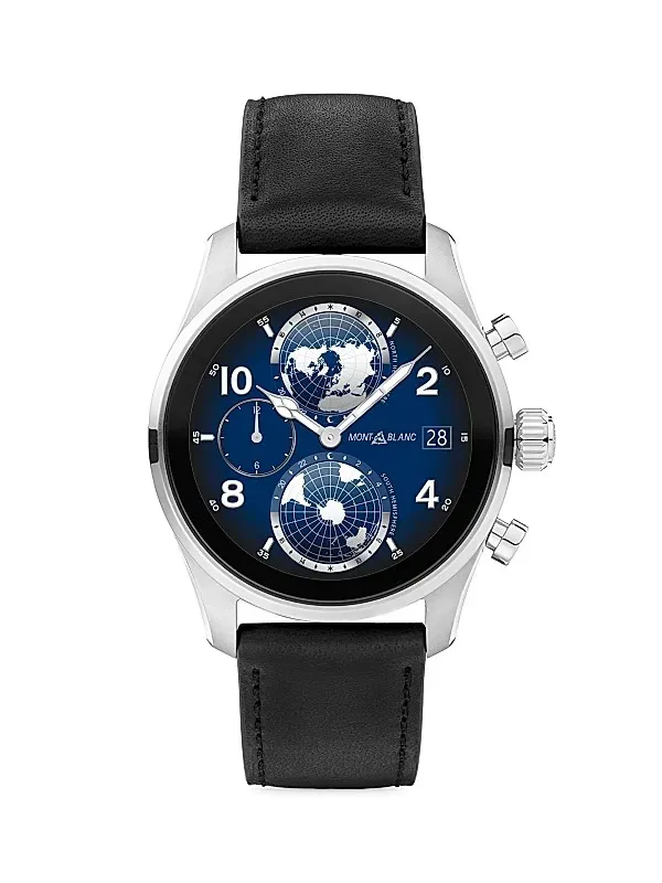 Montblanc Summit 3 Titanium with classic Swiss design and AMOLED display
