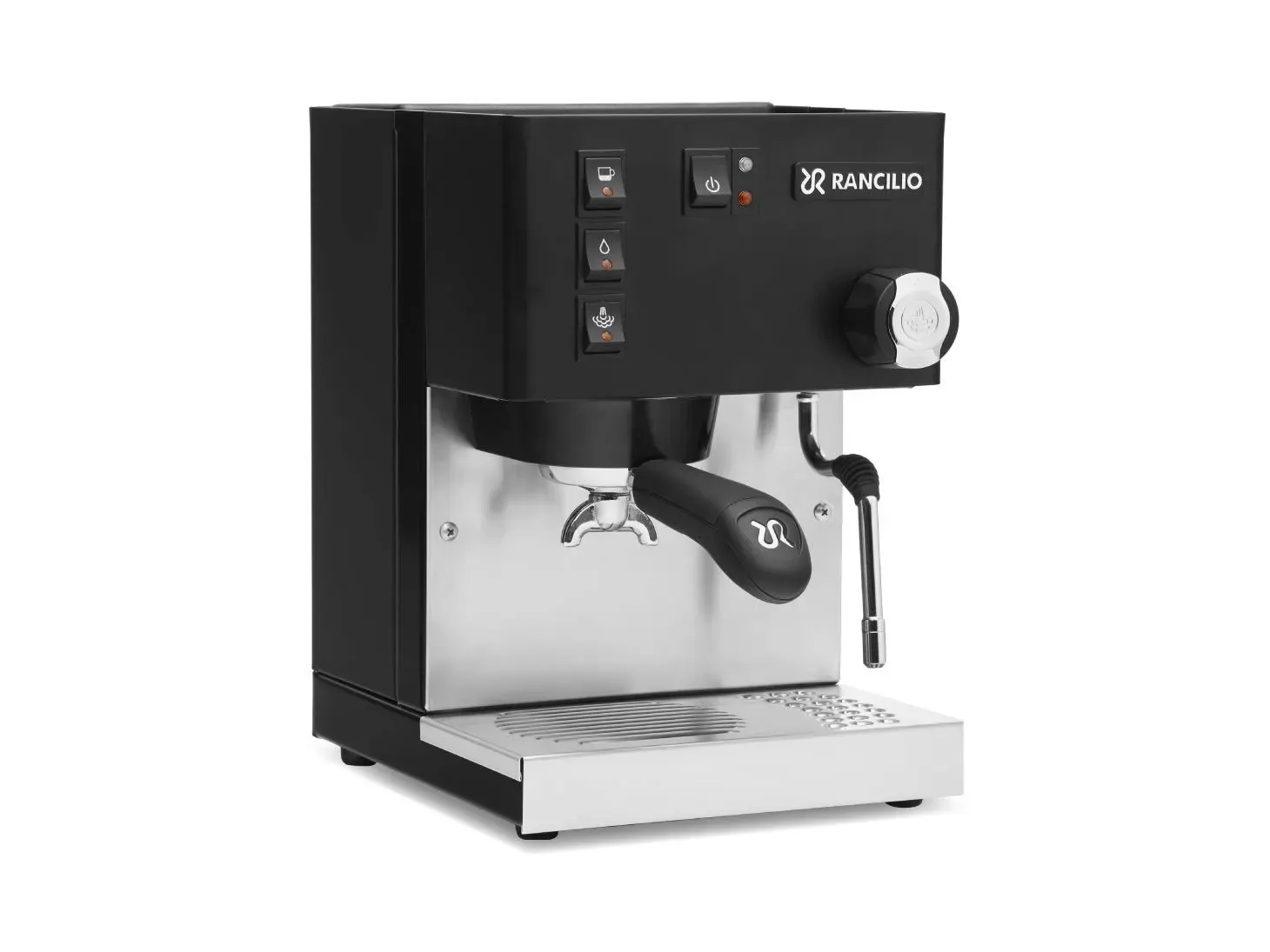 Rancilio Silvia Espresso Machine with commercial 58mm portafilter and stainless steel housing
