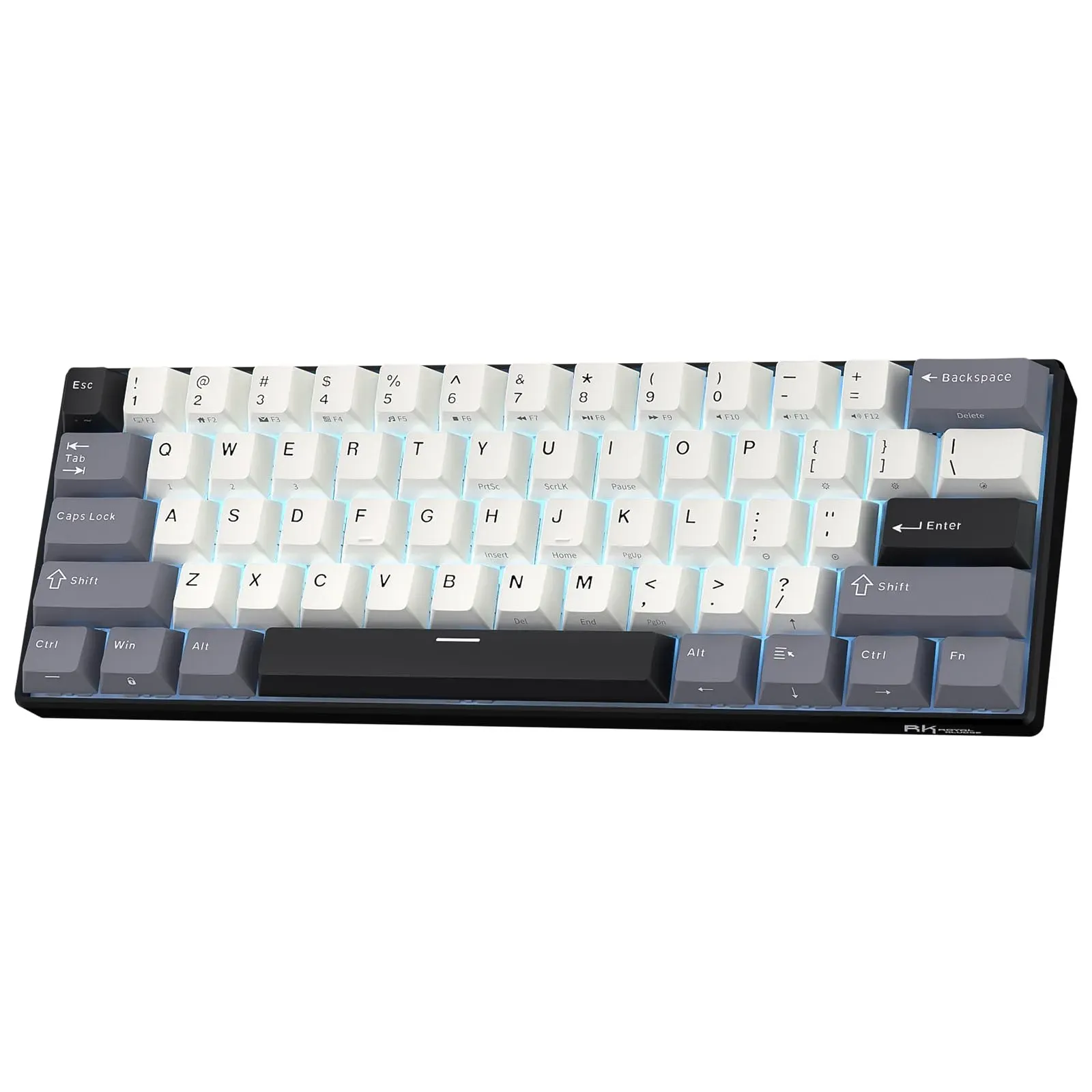 RK Royal Kludge RK61 compact 60% wireless mechanical keyboard