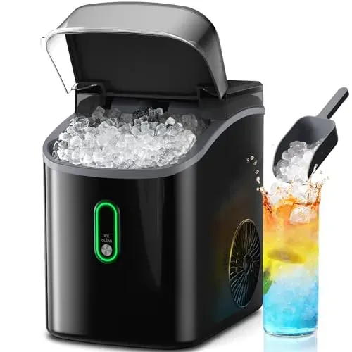 Silonn Countertop Ice Maker with expandable ice basket