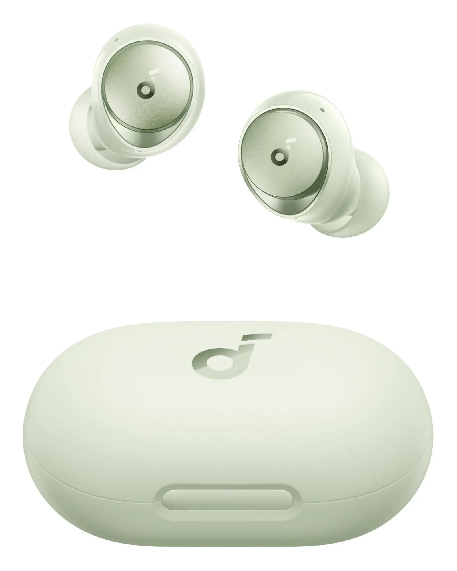 Soundcore Space A40 earbuds with auto-adjustable ANC and wireless Qi charging case