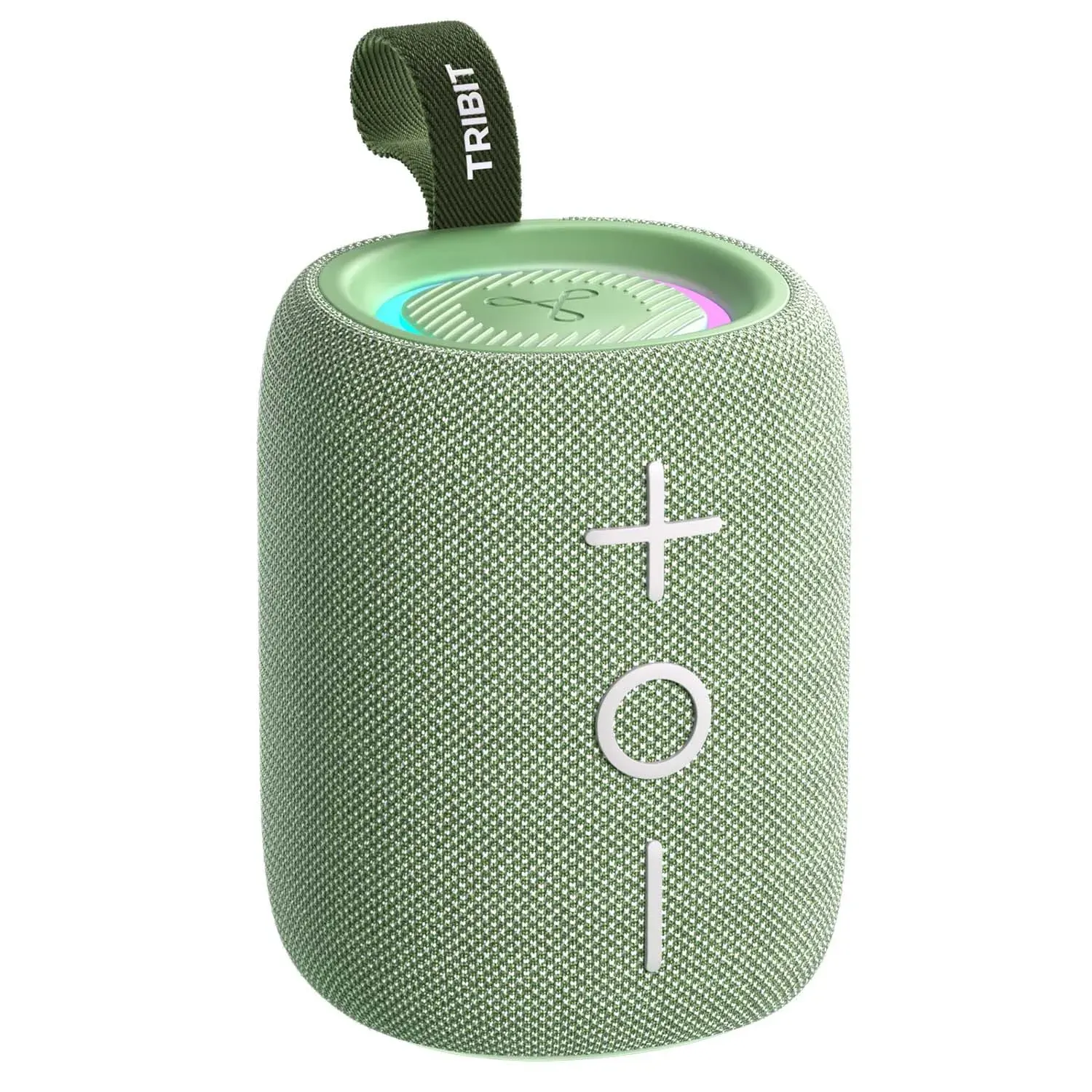 Tribit StormBox Mini+ with LED lights and 360-degree surround sound