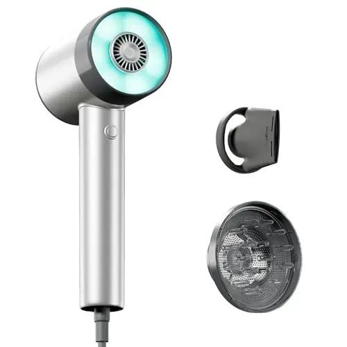 AirLight Pro hair dryer with infrared light technology for damage-free drying