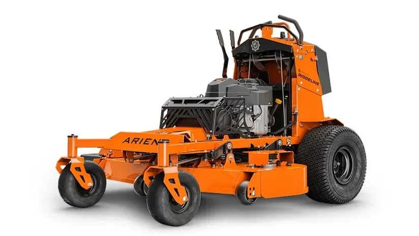 Ariens Ridgeline 32 32-inch dual battery electric walk-behind lawn mower covering large open property