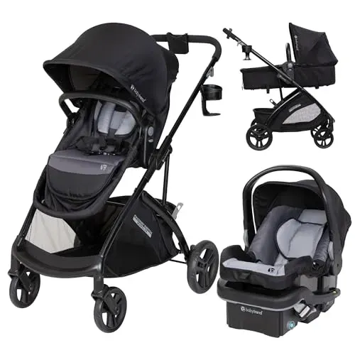 Baby Trend Passport Switch 6-in-1 modular budget stroller with included car seat and bassinet modes