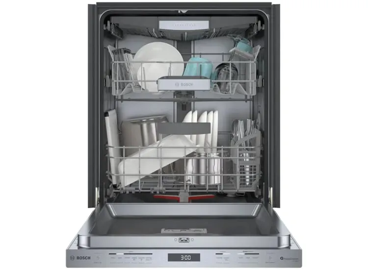 Bosch 800 Series SHP78CM5N 24-inch built-in dishwasher with stainless steel tub