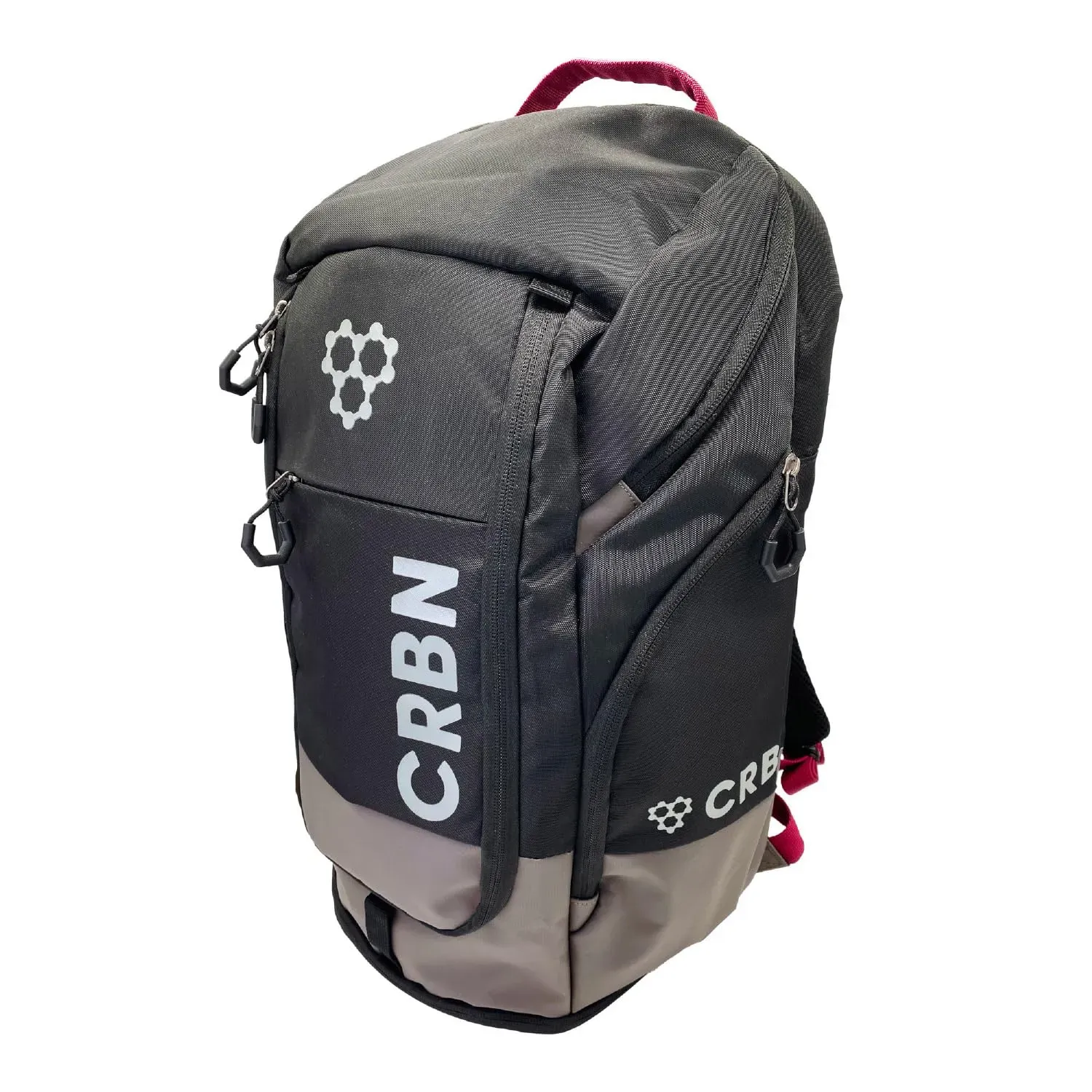 CRBN Pickleball Pro Team Backpack with thermal-lined paddle compartment and fence hooks
