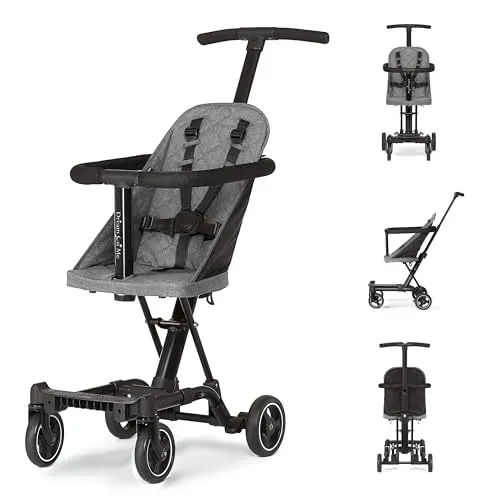 Dream On Me Coast Rider 3-in-1 lightweight travel stroller with scooter mode for budget-conscious families