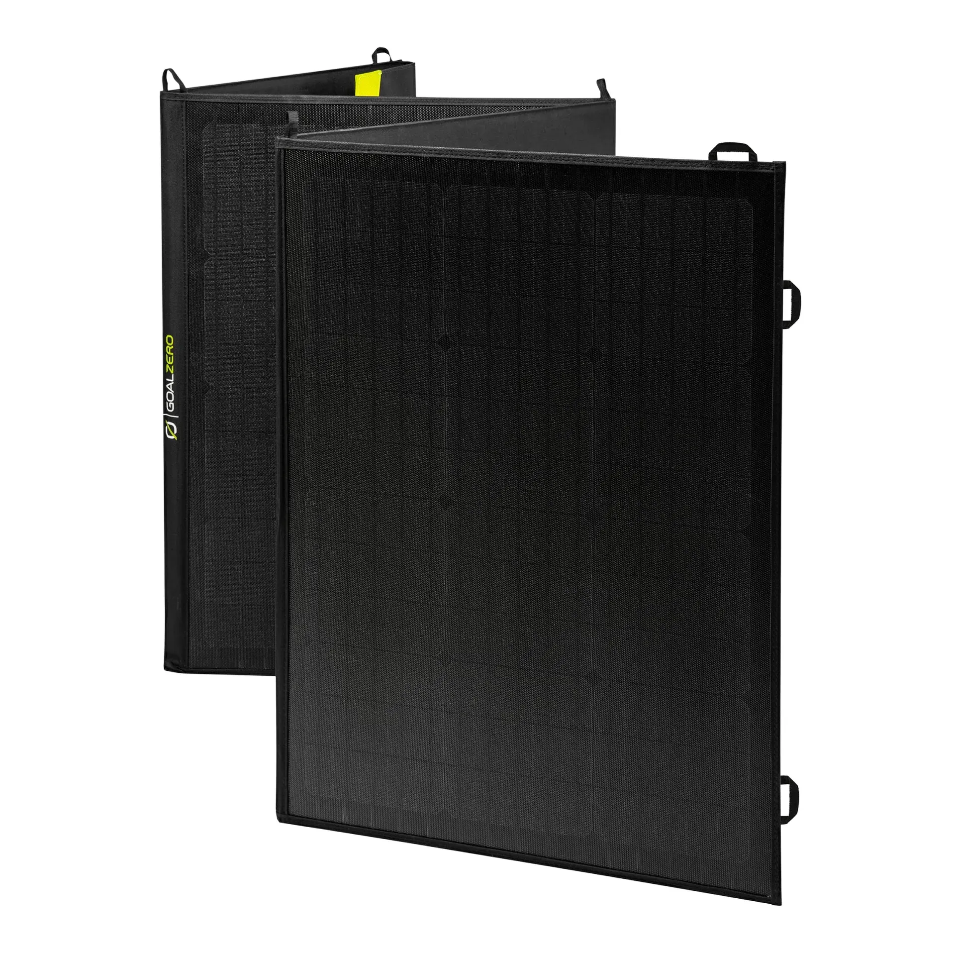 Goal Zero Nomad 200 watt folding solar panel charger with stabilizer legs and built-in 6-foot cable