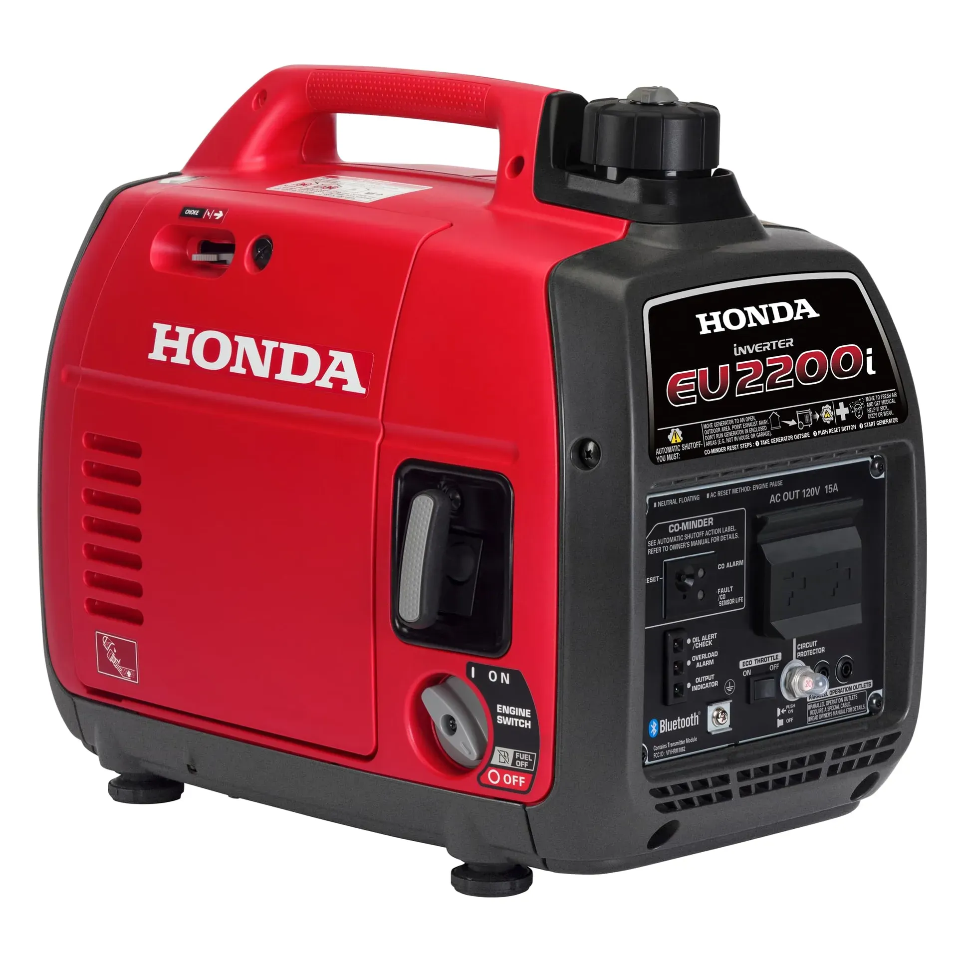 Honda EU2200i 2200 watt portable inverter generator for camping and light backup