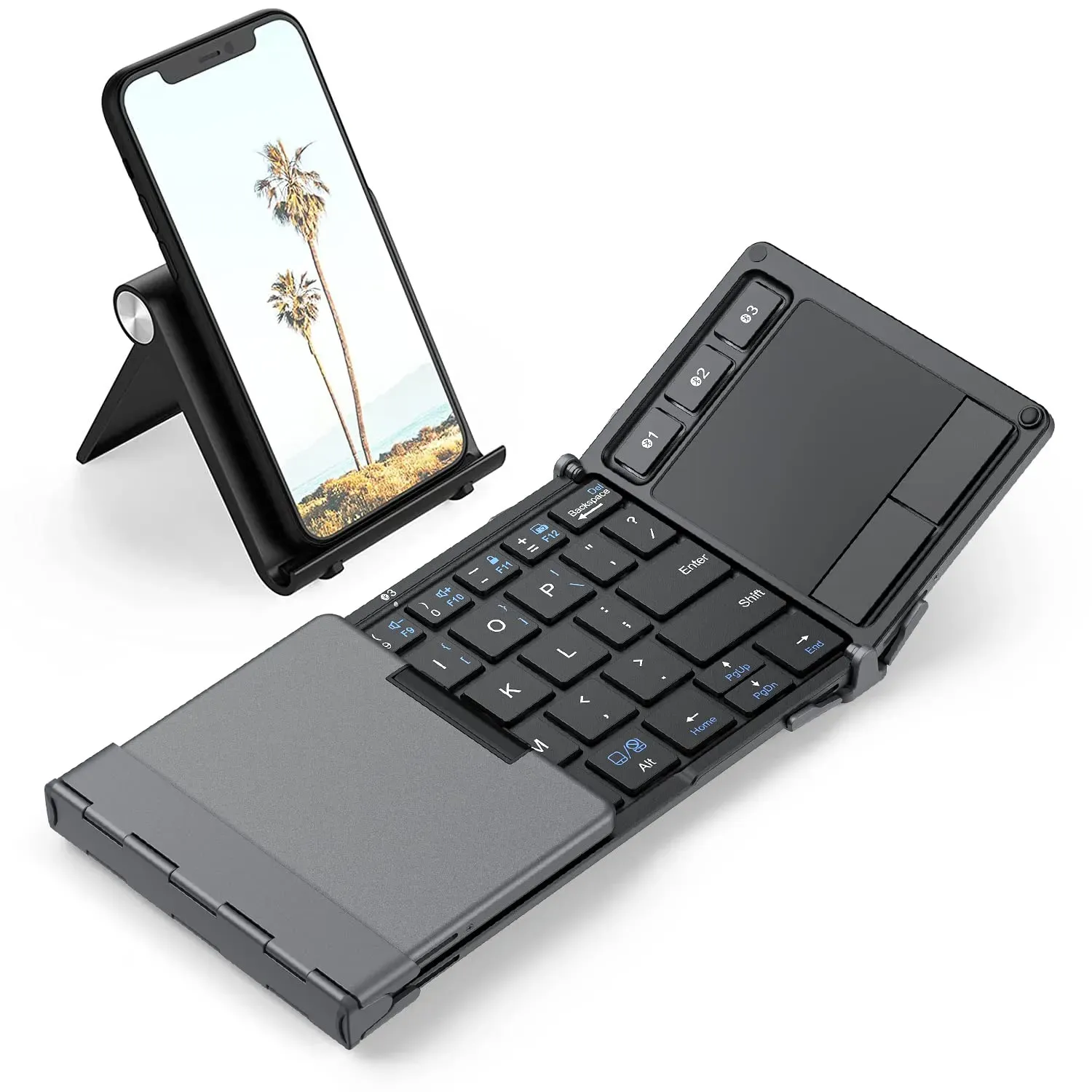 iClever BK08 foldable bluetooth keyboard with touchpad