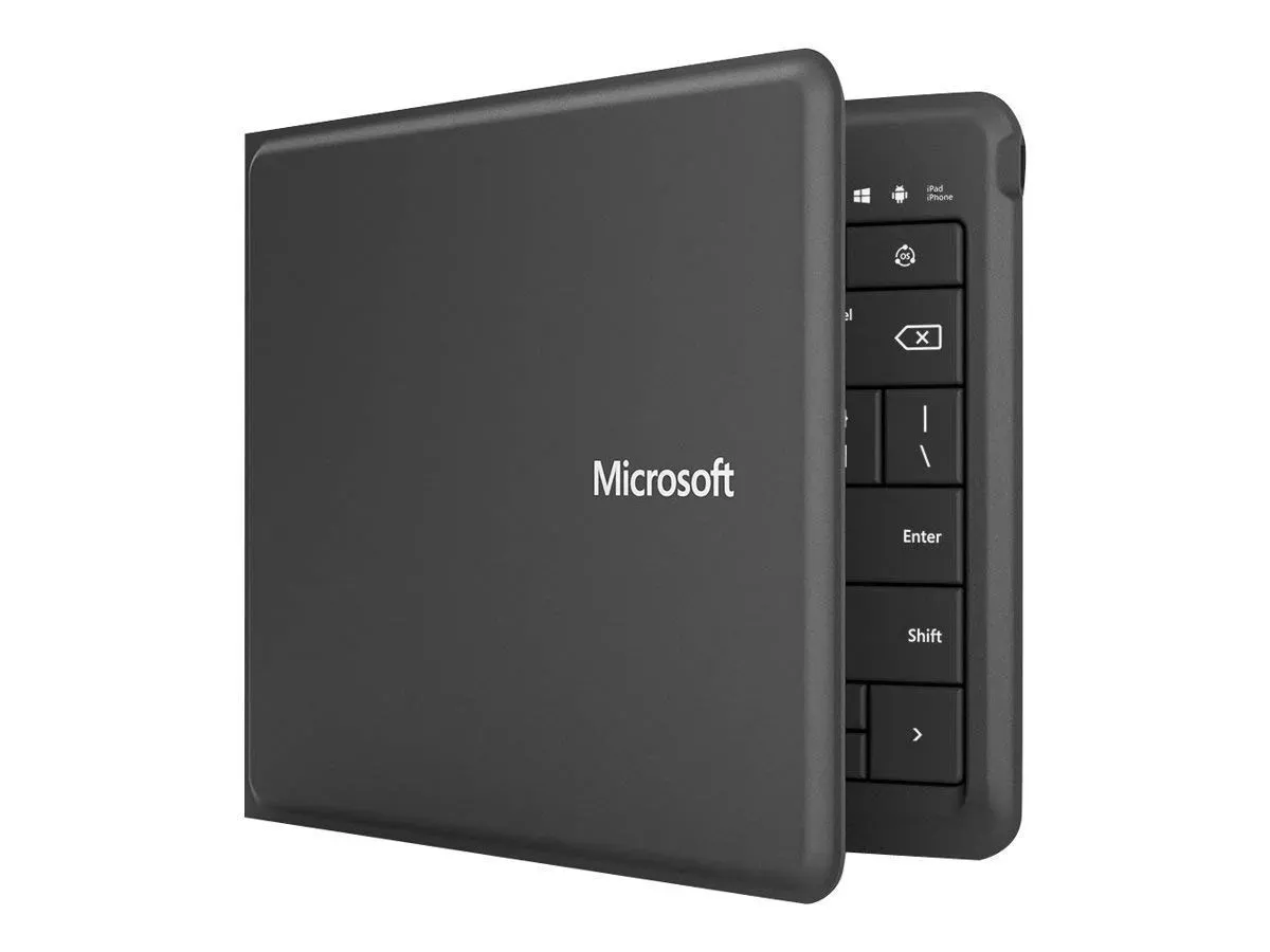 Microsoft Universal Foldable Keyboard on desk