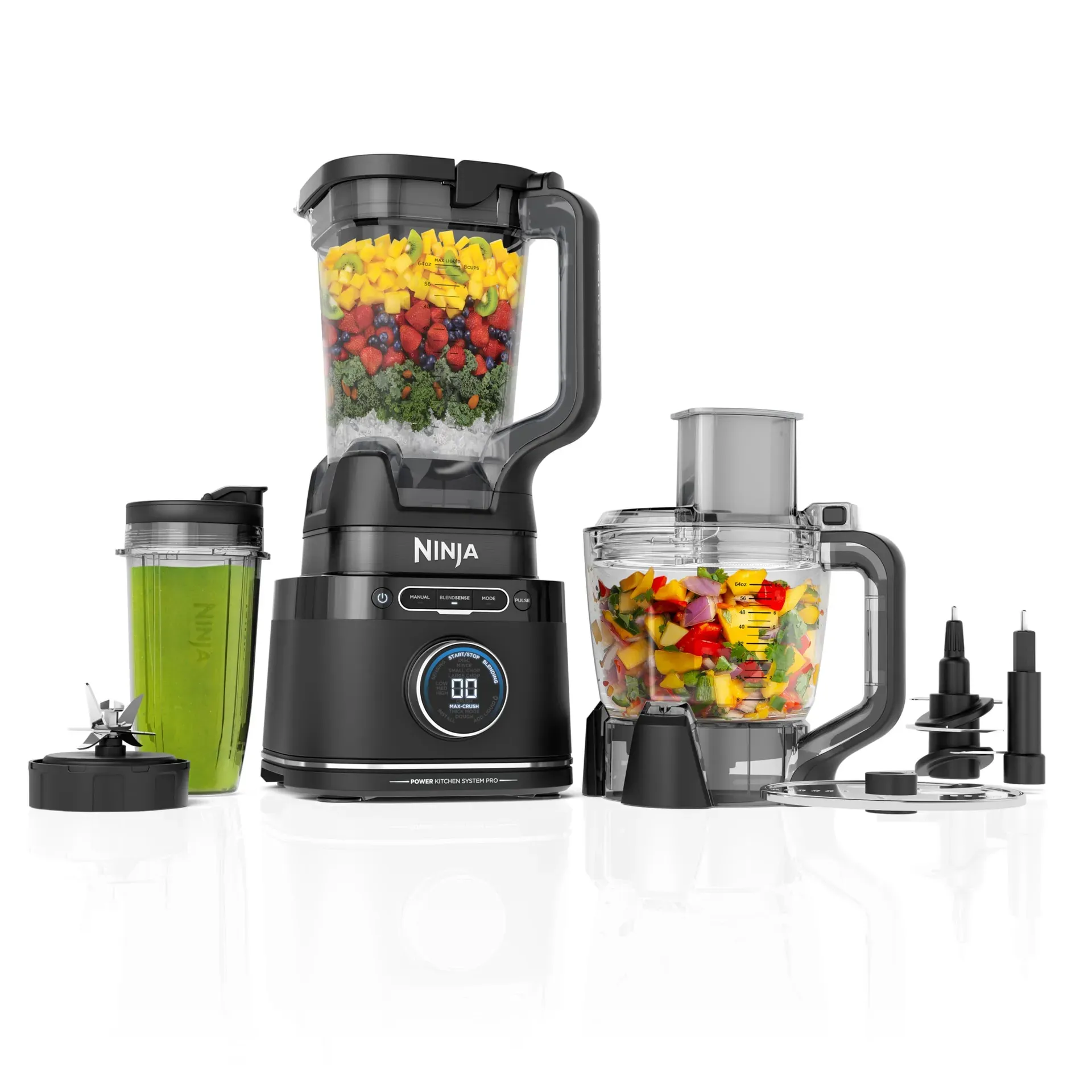 Ninja Detect Kitchen System TB401 premium blender with BlendSense technology and multiple attachments