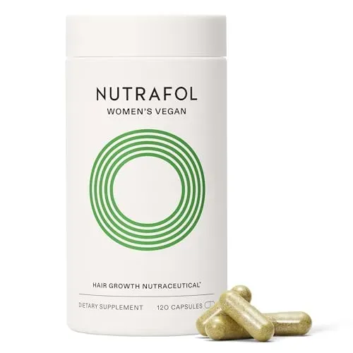 Nutrafol Women's Hair Growth Supplements bottle for ages 18-44