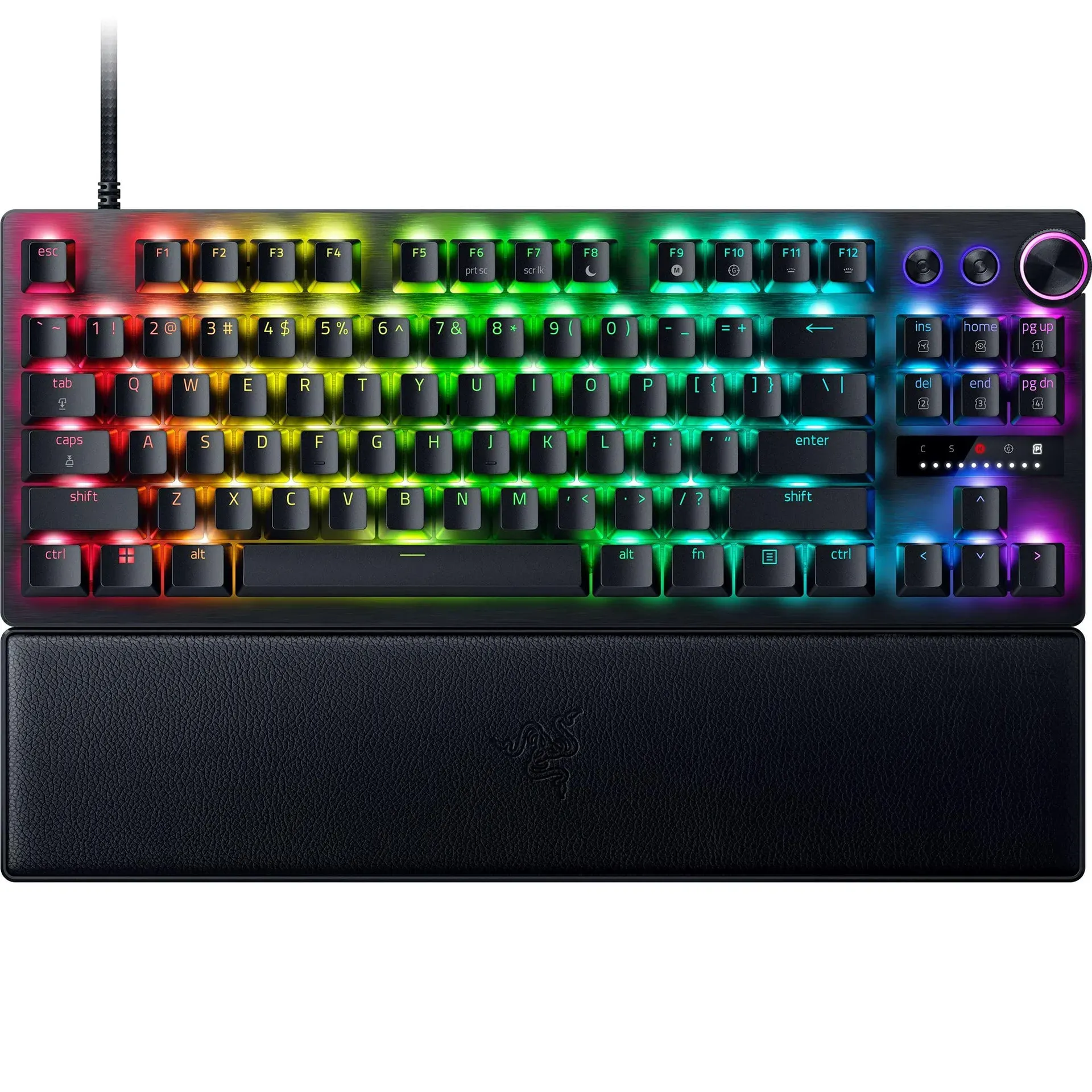 Razer DeathStalker V2 Pro TKL ultra-slim wireless gaming keyboard with low-profile optical switches and Chroma RGB