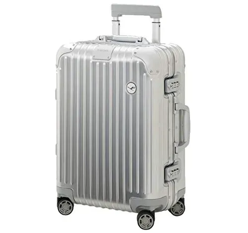 Rimowa Original Cabin Lufthansa Edition 35 liter aluminum carry-on suitcase