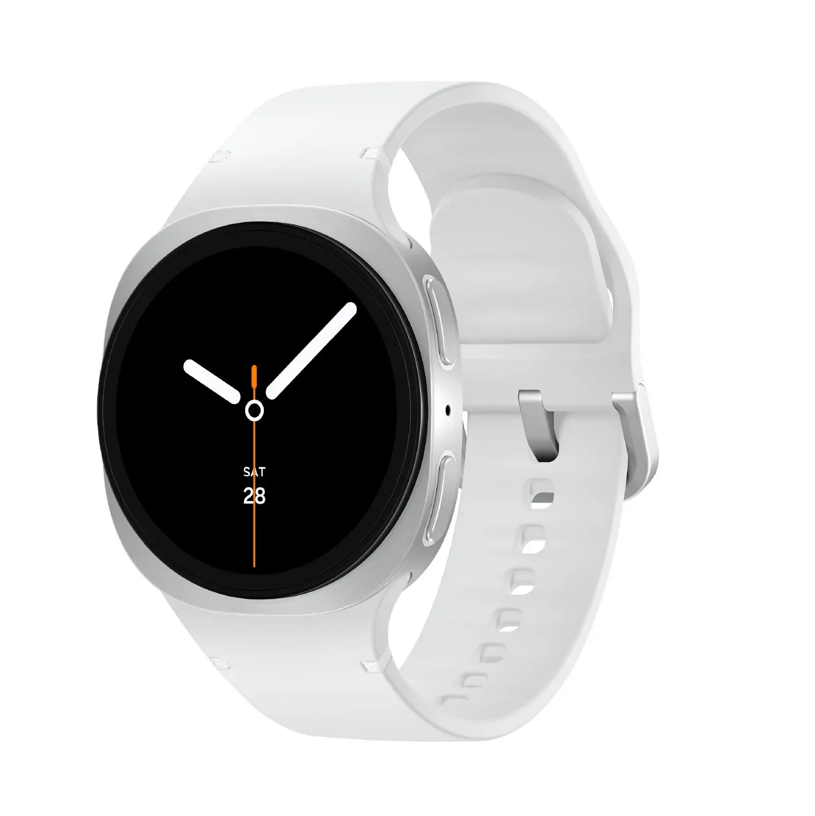 Samsung Galaxy Watch 8 40mm Bluetooth smartwatch with cushion design for fitness tracking and health monitoring