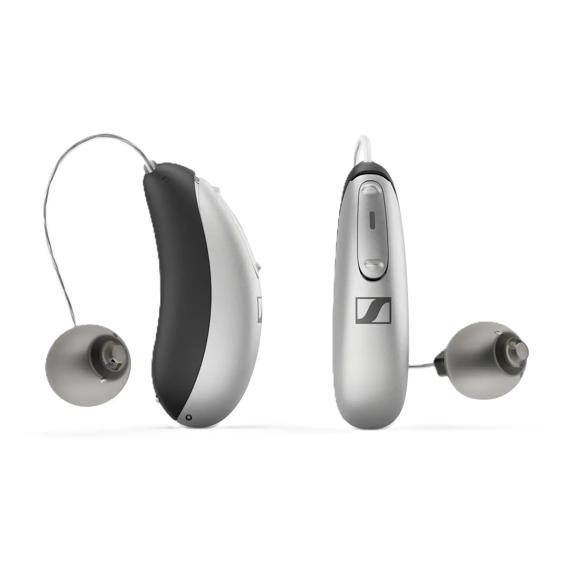 Sennheiser All-Day Clear Bluetooth hearing aids with receiver-in-canal design
