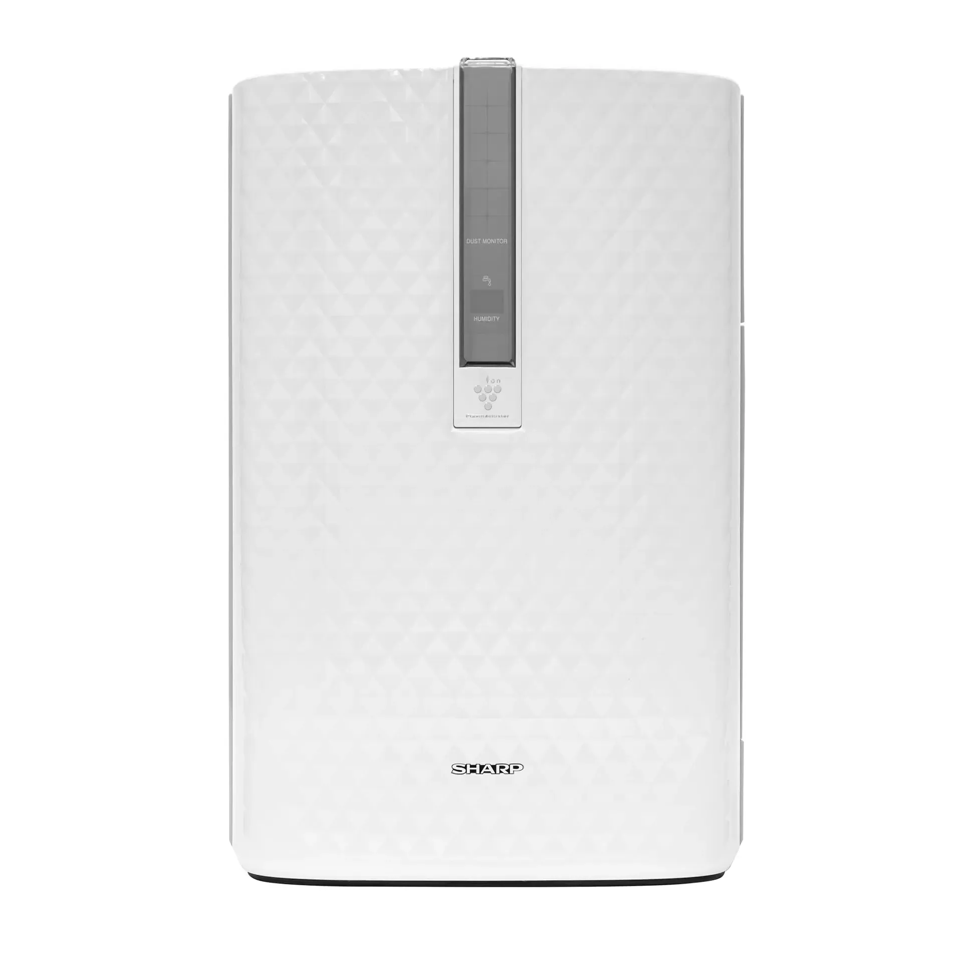 Sharp KC850U 2-in-1 air purifier and humidifier with HEPA filtration in modern living room