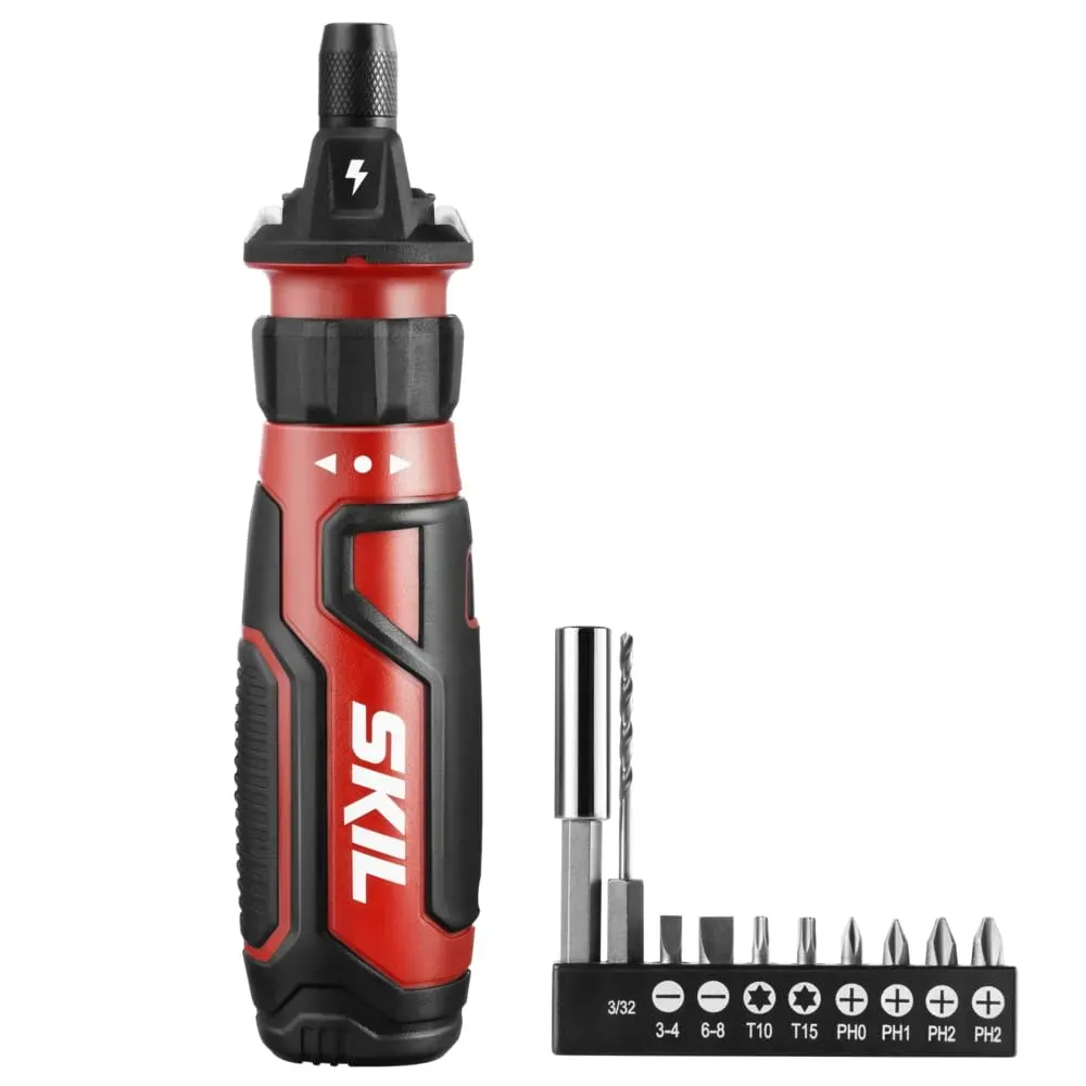 SKIL Twist 2.0 4V cordless screwdriver with pivoting head