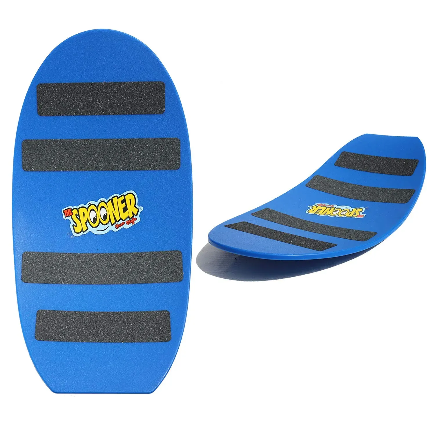 Spooner Balance Board for Kids with foam-covered wooden curved design