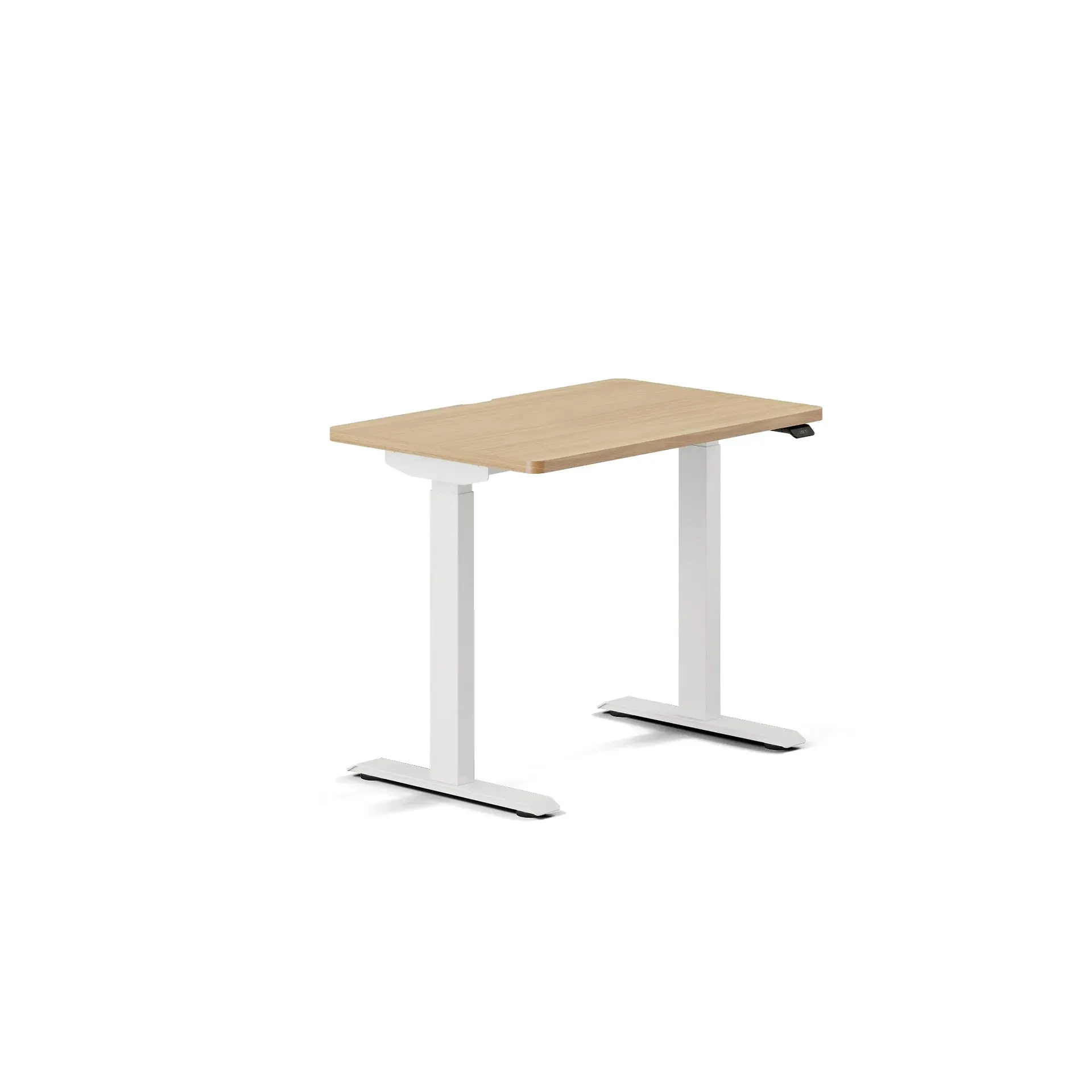Branch Duo 36 inch compact standing desk with OLED control panel for small spaces