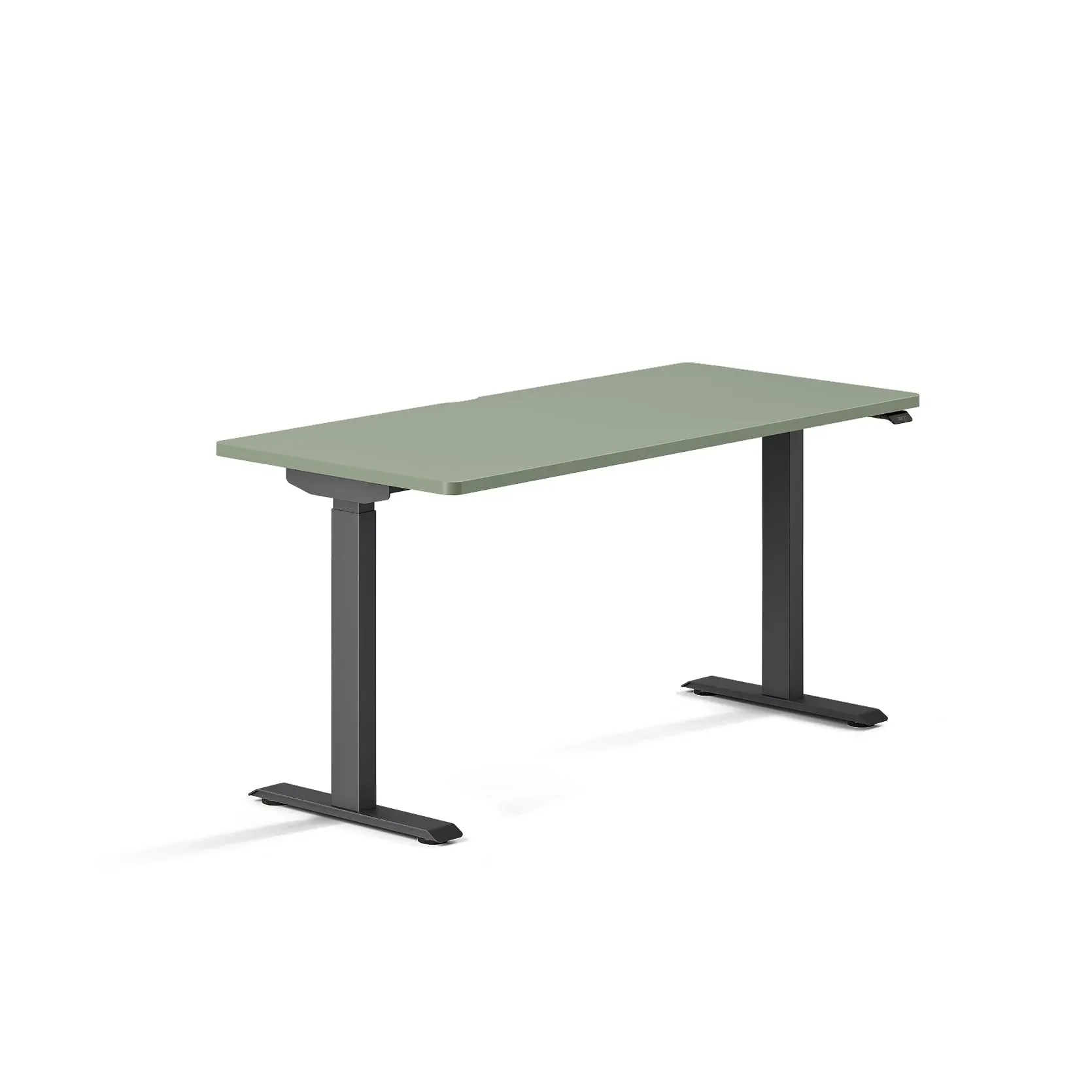 Branch Duo 58 inch frameless adjustable standing desk with OLED control paddle