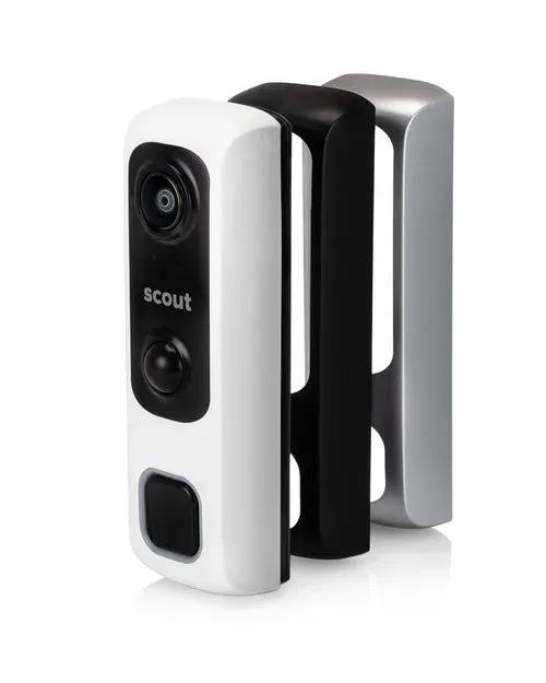 Scout Doorbell Camera 1080p with multi-platform smart home compatibility