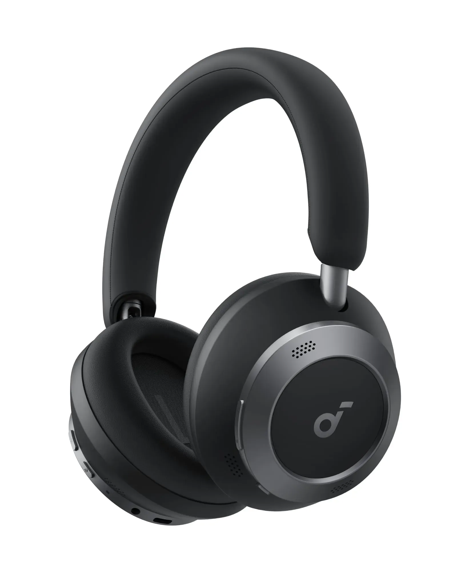 Soundcore Anker Space 2 Bluetooth over-ear headphones with 4-stage adaptive ANC and LDAC in black