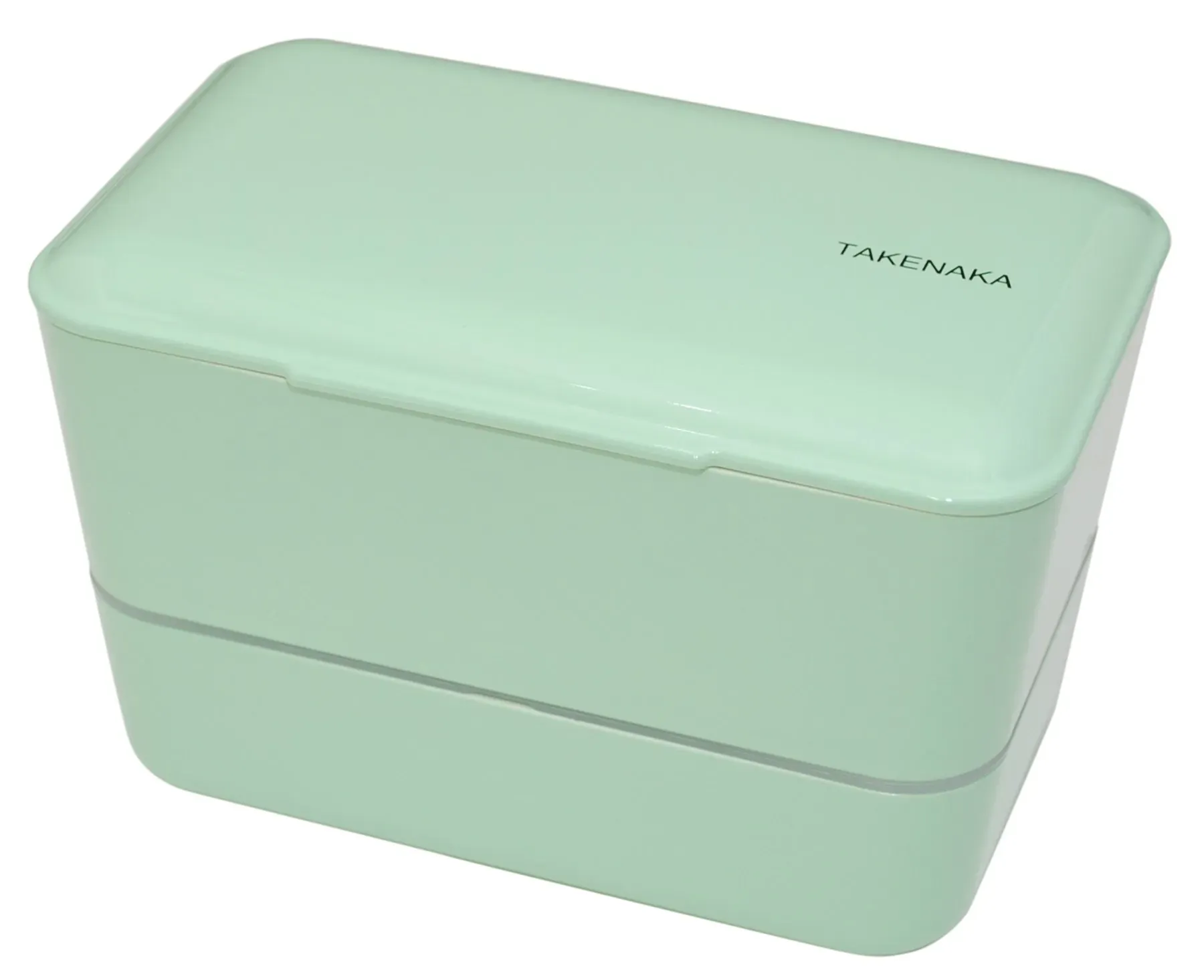 TAKENAKA Bento Bite Dual eco-friendly bento lunch box from recycled plastic bottles made in Japan