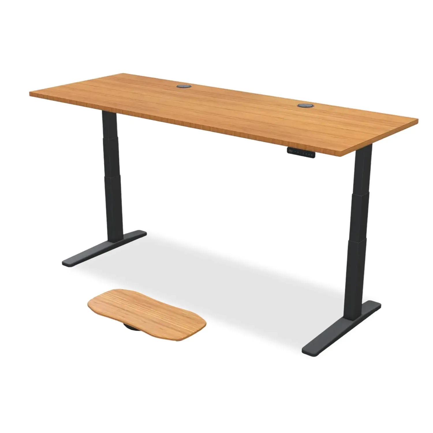 UPLIFT DESK V3 Bamboo 80x30 inch heavy duty standing desk with C-frame and dual motors