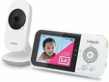 VTech VM819 no WiFi baby monitor with 19-hour battery