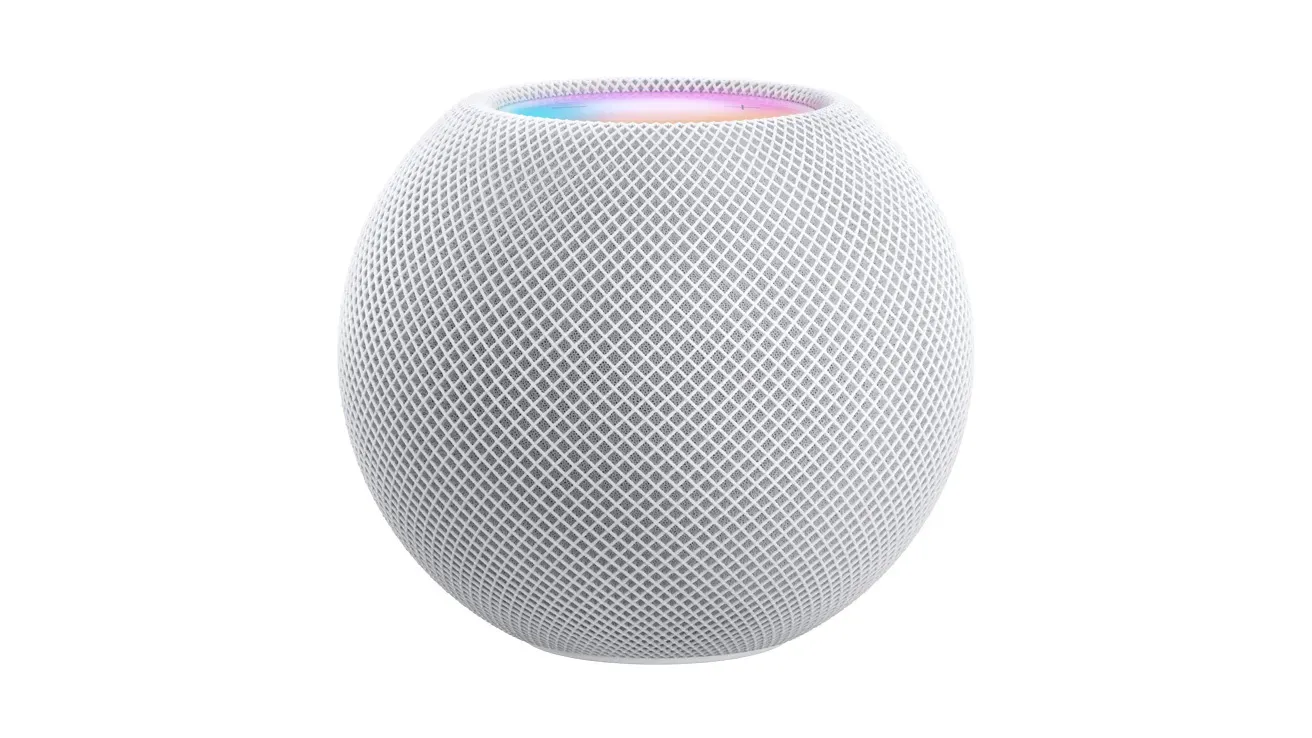 Apple HomePod mini compact smart speaker in space gray