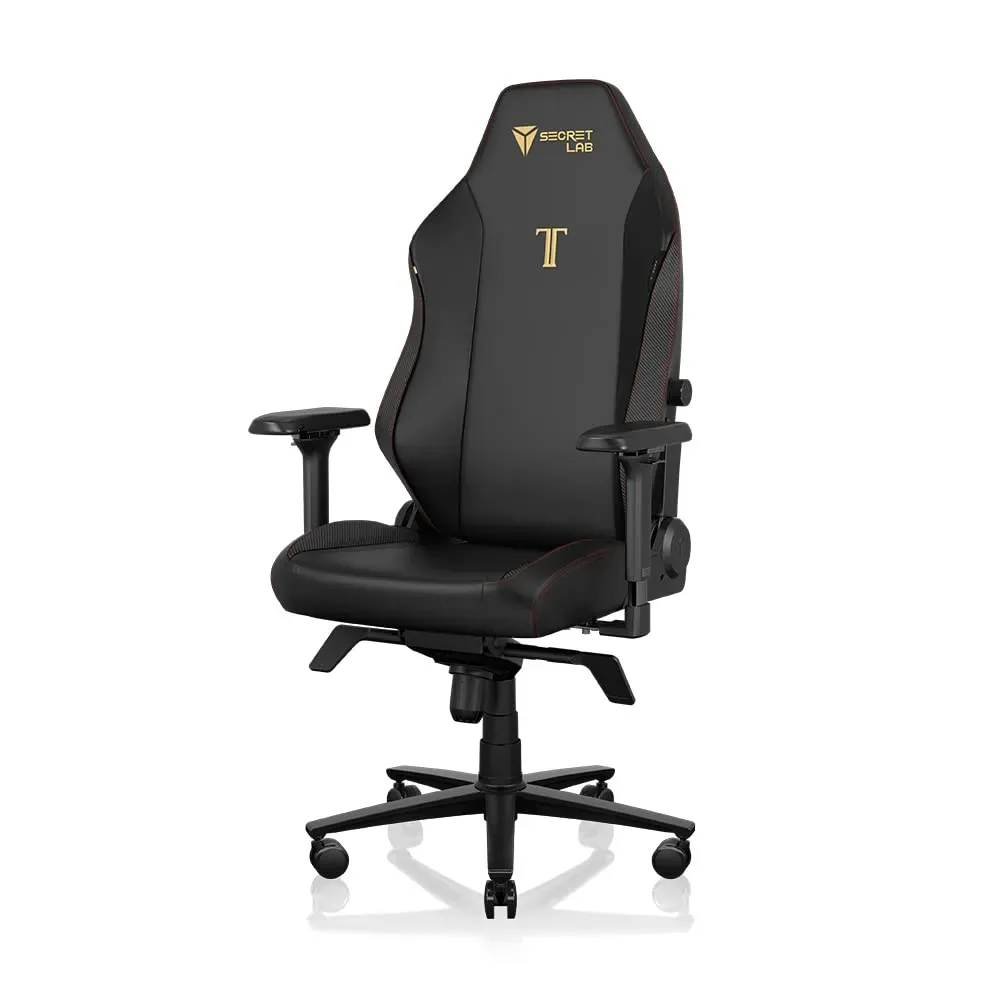 Secretlab Titan Evo Stealth gaming chair with magnetic memory foam head pillow and 4-way lumbar support