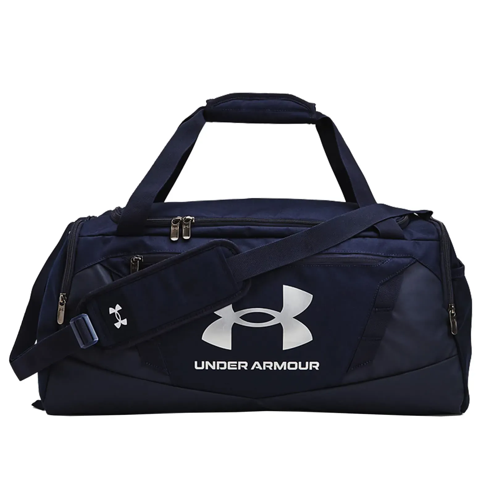 Under Armour Undeniable 5.0 Duffle gym bag with UA Storm water-resistant technology and ventilated side compartment
