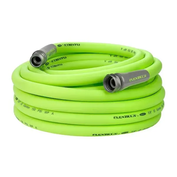 Top 10 budget garden hoses under $50 displayed with ratings and specs