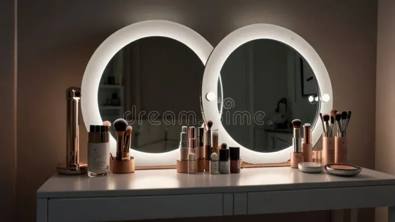 Top 10 makeup mirrors for small spaces displayed with ratings and specs