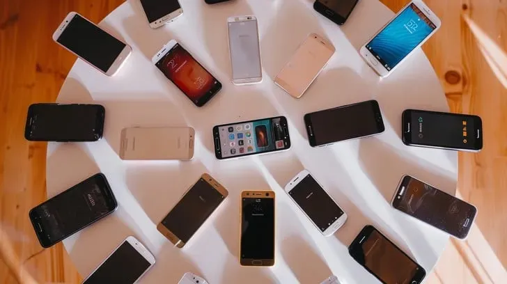 Top 10 best smartphones for 2026 displayed with ratings and specs